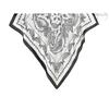Ladies' Versatile Paisley Print Silk-Feel Scarf: Stylish Spring/Summer Accessory.