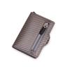 RFID Carbon Fiber Multi-Card Wallet - Anti-Demagnetization, Multi-Functional Credit Card Holder