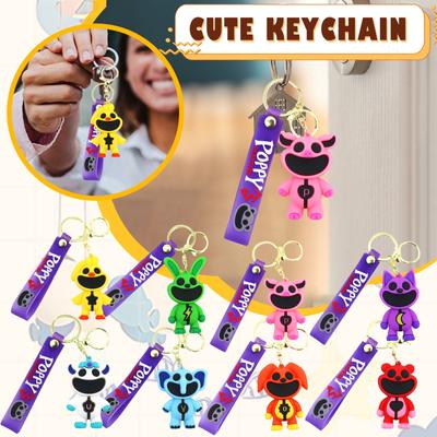 Inspirational Keychain Keyring Christmas Gift, PVC Keychain Charm Car Bag Keychain Backpack Handbag Charm For Boys And Girls