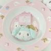 My Melody Plush Keychain Hairpin Cute My Sweet Piano Head Shape Bowknot Fluffy Plush Hairpin Barrettes Bangs Clip Girls