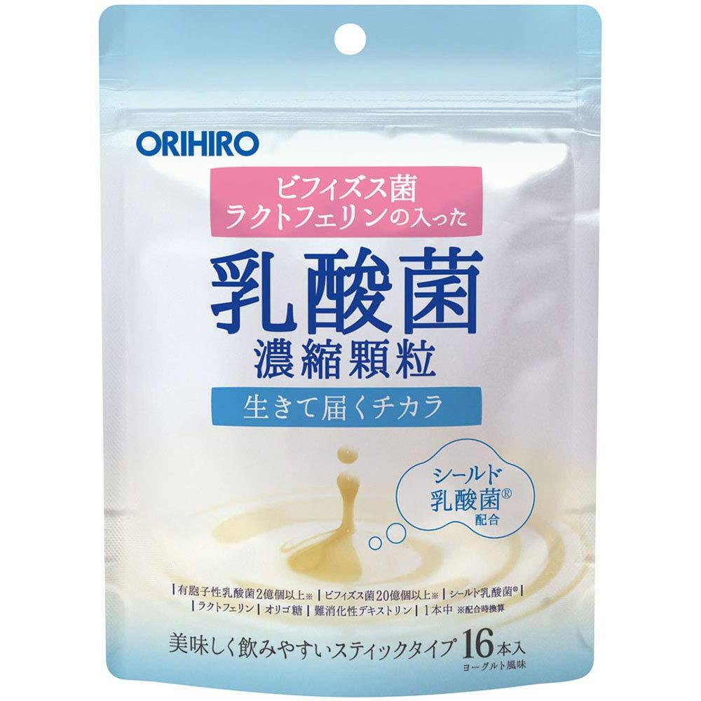 

Orihiro Probiotic Powder with Lactoferrin 1.0g 16 Sachets - Boost Your Digestive Health