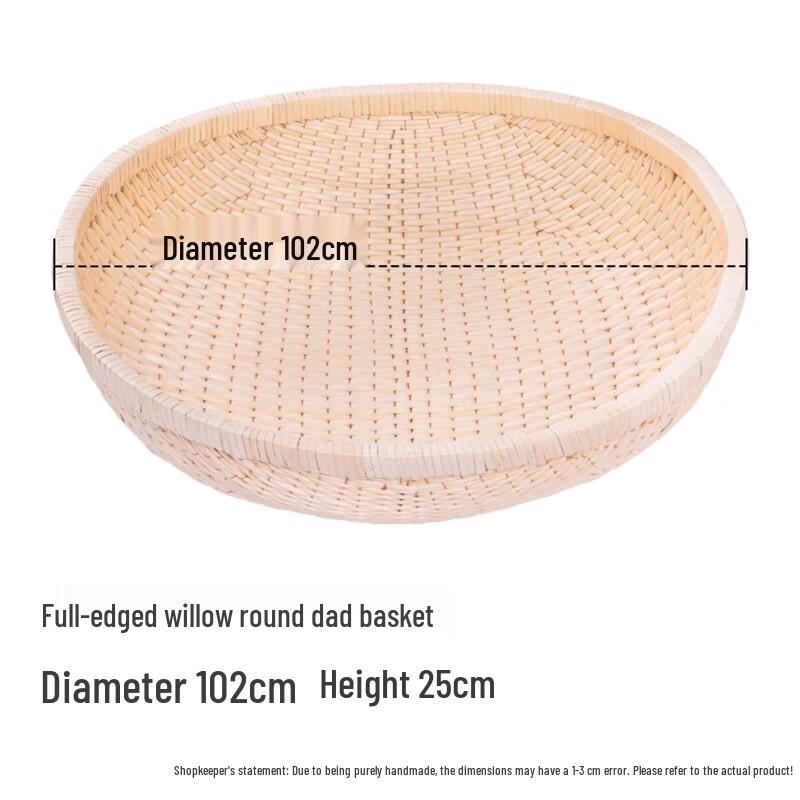 Корзина для хранения из плетеной ивы ручной работы