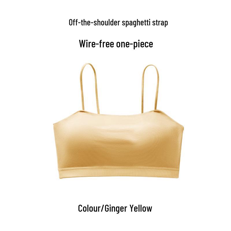 Damen Kleines Camisole Tanktop mit Brustpolstern, Schönes Rückendesign, Integrierte feste Cups Unterwäsche.