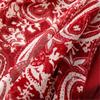 Cashew Voile Yarn Shawl with Tassels Breathable and Soft Cashew Scaf for Women Beach Vacation and Music Festival