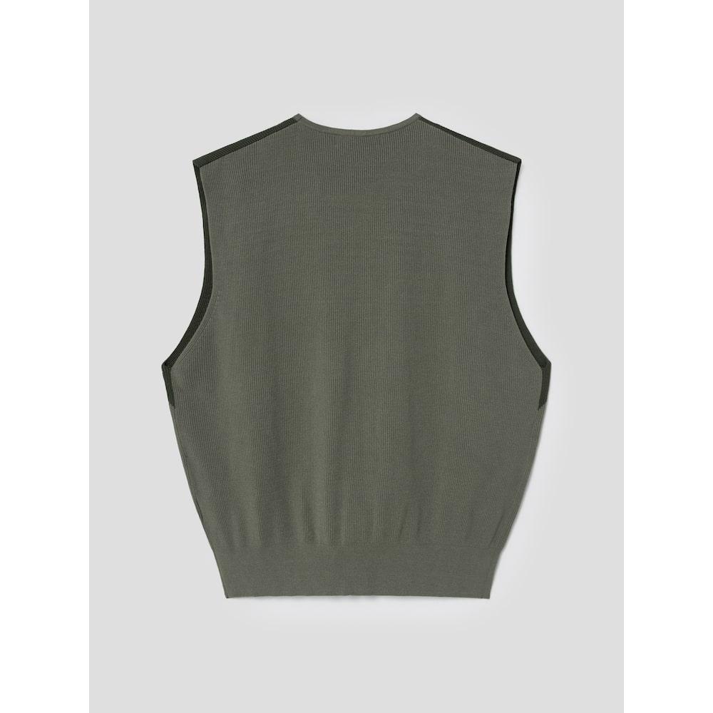 8Seconds Zip-Up Vest Ash (26485Aey2H)