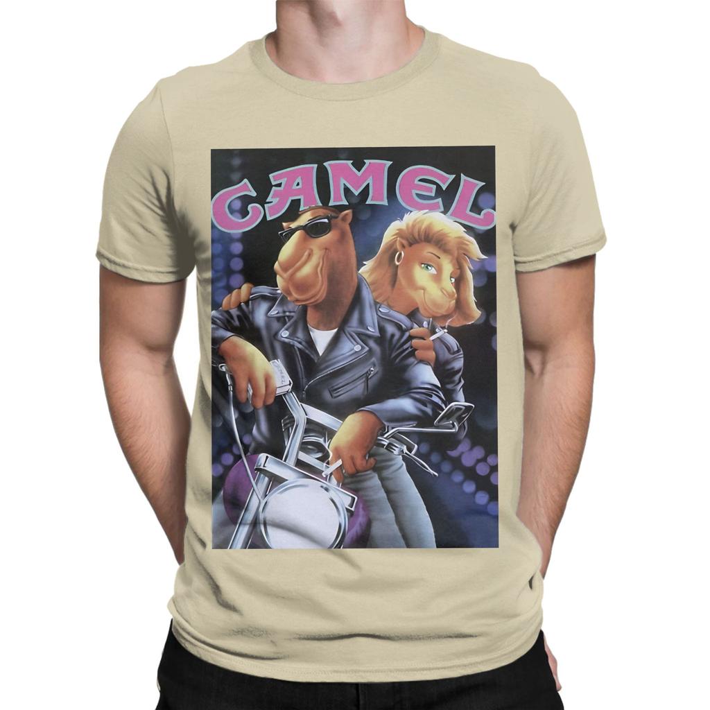 Camel Cigarettes Funny Graphic 100 Cotton Tshirt Camel Tops Tees For Unisex