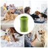 Automatic Pet Paw Washer - Portable Electric Dog Paw Cleaner, 3.74 Inch USB Rechargeable Cat Grooming Device for Muddy Claws, Green