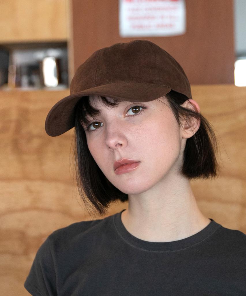 Chaebteo Signature Peach Ball Cap - Brown
