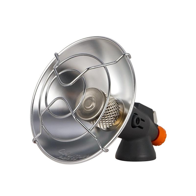 Outdoor Camping Portable Stainless Steel Mini Gas Heater Winter Fishing DurableTent Stove for Ice Fishing Metal Camping Tool