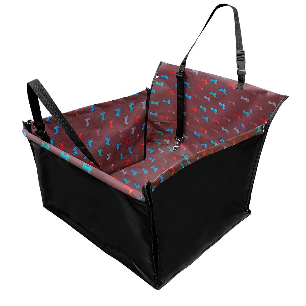 

Переноски для домашних животных Чехол на сиденье автомобиля для собак Переноска для собак Коврик для кошек Одеяло Защитный чехол для заднего гамака Водонепроницаемые аксессуары для автомобилей для собак 55X60X35 кофейный