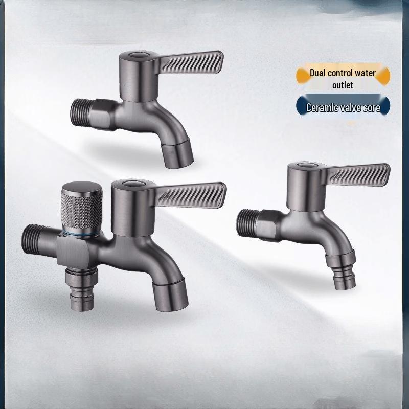 

TLXT Wall-Mounted Brass Faucet for Mop Sink & Washing Machine