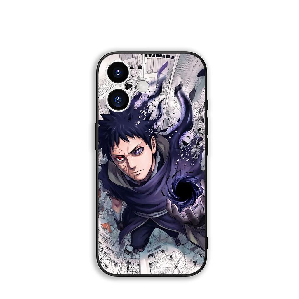 for Motorola Moto G54 G05 G24 G55 G75 G85 G15 G57 G86 Power Edge 50 30 Ultra Fusion neo Pro Case Narutos Tobi Uchiha Obito Anime