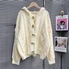 Korean Petite Lace Patchwork Knitted Sweater Vest