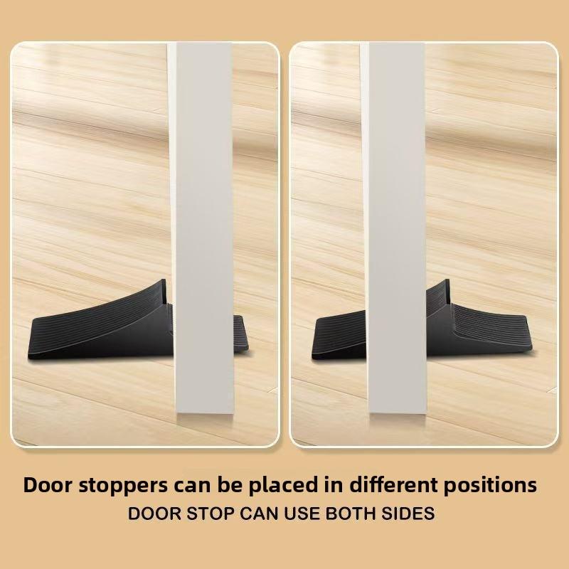 Door Stopper Suction Card Anti Collision Windproof Fixed Wedge Silent Door Stop Holder Behind The Door