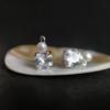 Silver Earrings with Natural Pearls, Cubic Zirconia (2207986)