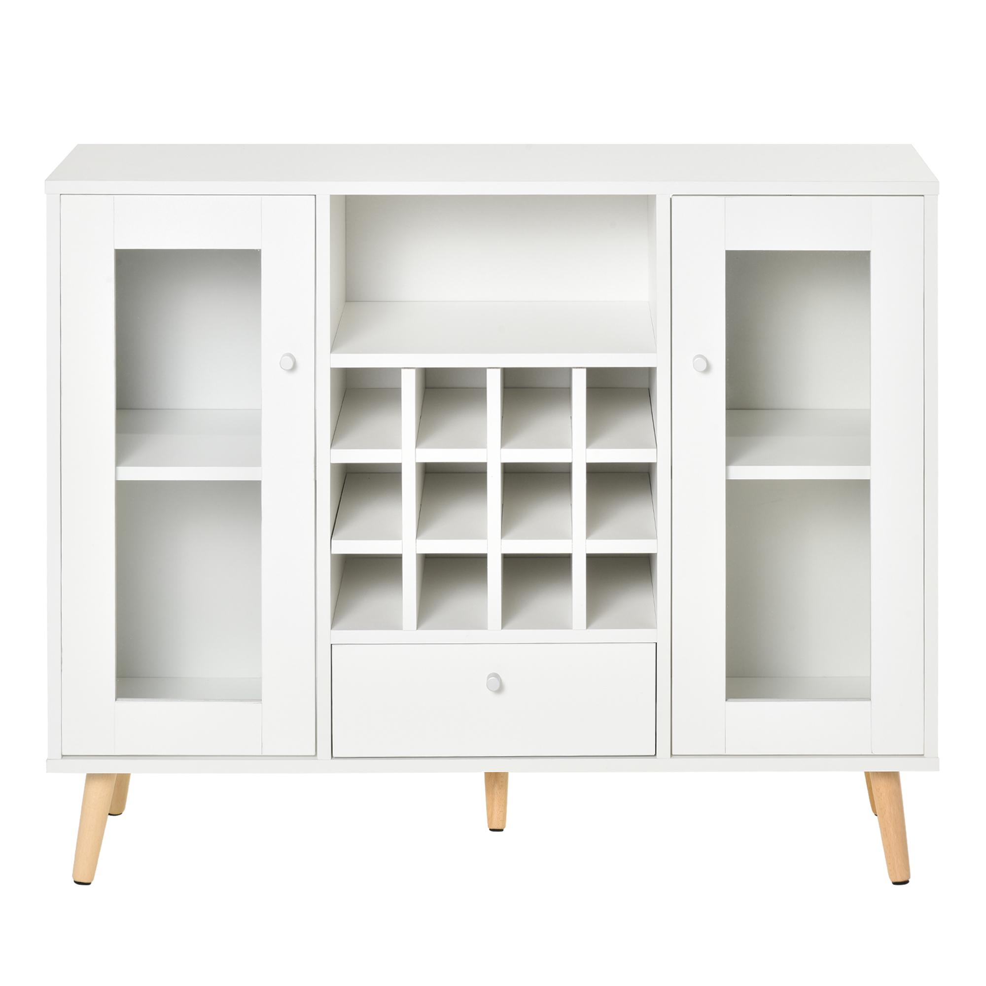 Kitchen Sideboard With Wine Rack Drawer