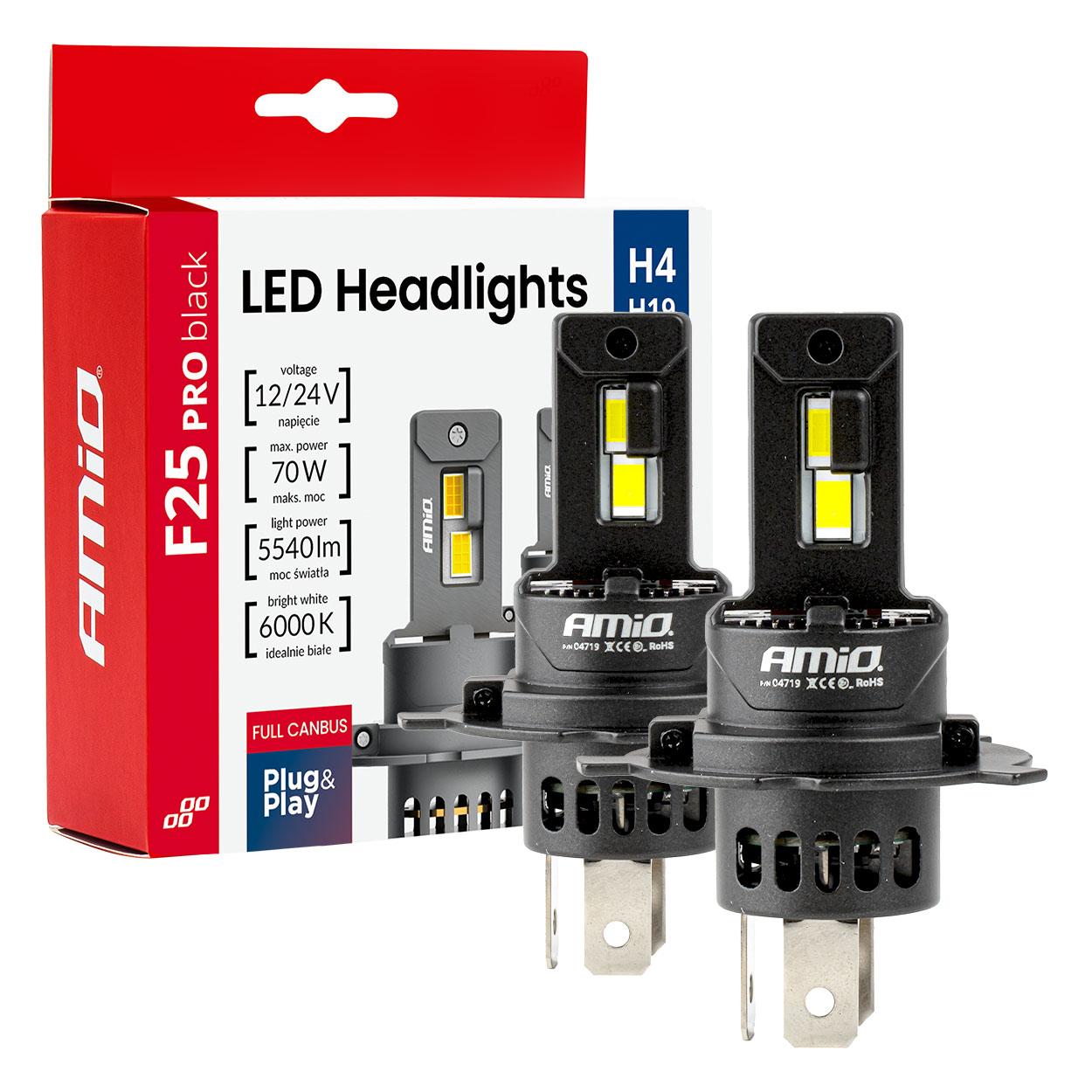 LED car bulbs series F25 PRO