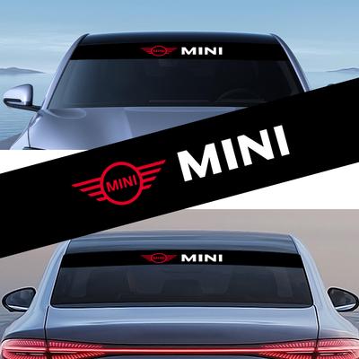 Auto Frontscheibenaufkleber Vorne und Hinten Dekorative Embleme Für Cooper One S Clubman R50 R53 R56 R60 F55 F56 R57 R58 R59