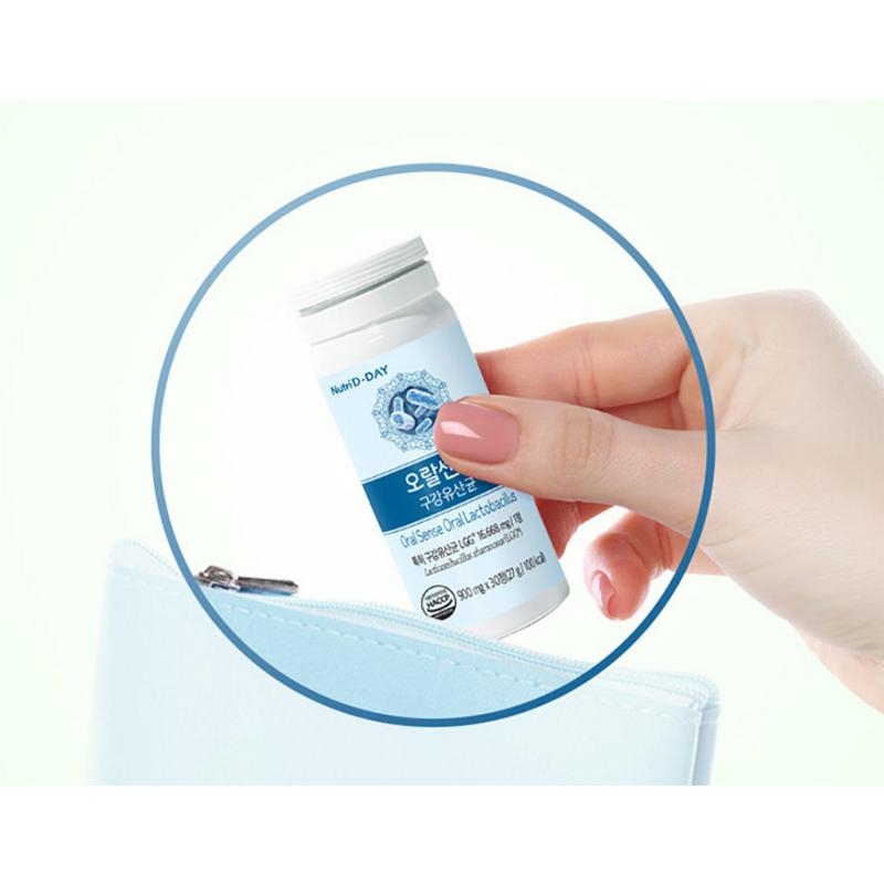 Nutri D-Day OralSense Oral Lactobacillus, 30 Tablets, 1 Unit