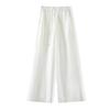 Fashion Loose Wide-leg Drawstring Casual Pants Women's 1116 Spring and Summer Popular High-waisted Thin Drape Straight Pants