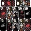 For Samsung Galaxy S24 S23 iPhone 16 15 14 Xiaomi Redmi Note 13 12 11 8Plus 9 Pro Max X XR Phone Case Naruto Akatsuki Itachi Uchiha OPPO Huawei Cover