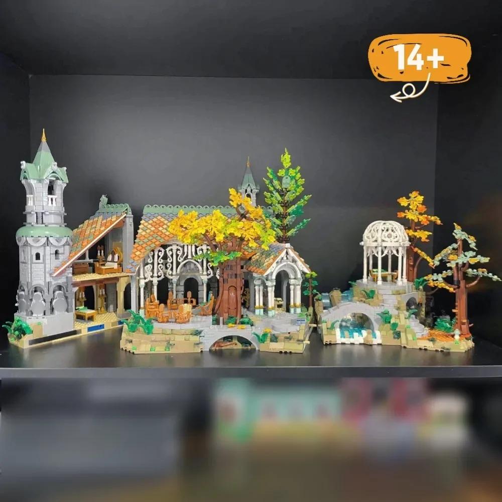 Special Offer 6167PCS Compatible 10316 Green Valley Shape Scene Building Blocks Christmas Gifts For Adults Friends