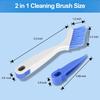 4pcs Bathroom Gap Cleaning Brush, Small Crevice Cleaning Brushes, Hand-Held Groove Gap Cleaning Tools, for Bathroom Kitchen Tiles Window Slots