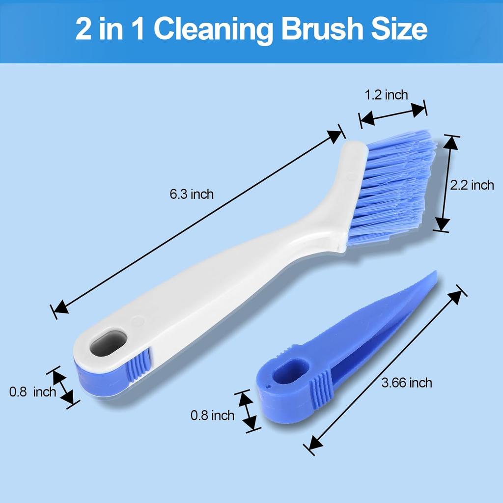 4pcs Bathroom Gap Cleaning Brush, Small Crevice Cleaning Brushes, Hand-Held Groove Gap Cleaning Tools, for Bathroom Kitchen Tiles Window Slots