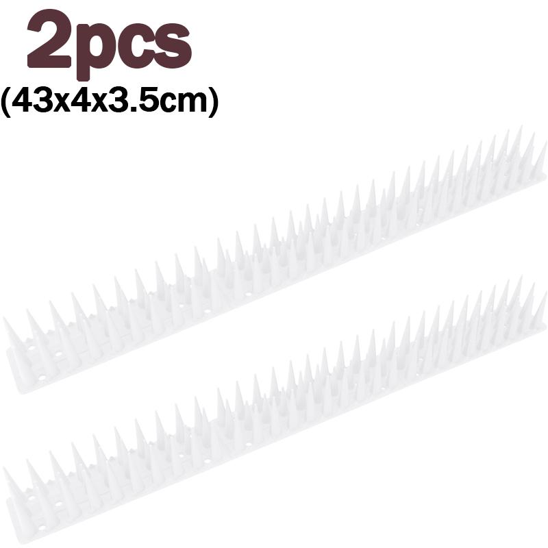 Plastic Bird Pigeon Spikes Outdoor Garden Roof Balcony Anti Climb Spikes Cat Repellent Spikes Pest Deterrent Fence Wall Traps