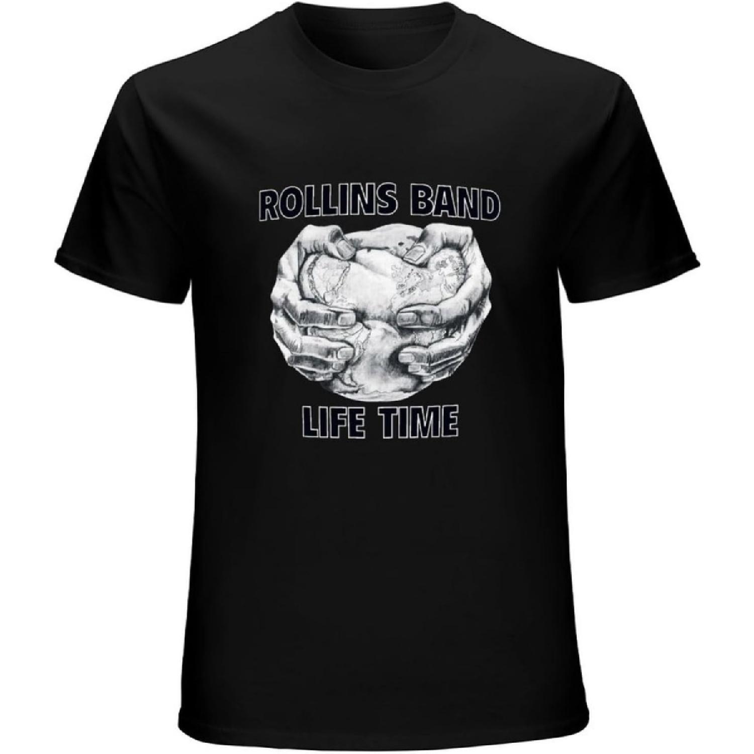 Rollins Band Life Time T-Shirt Black S