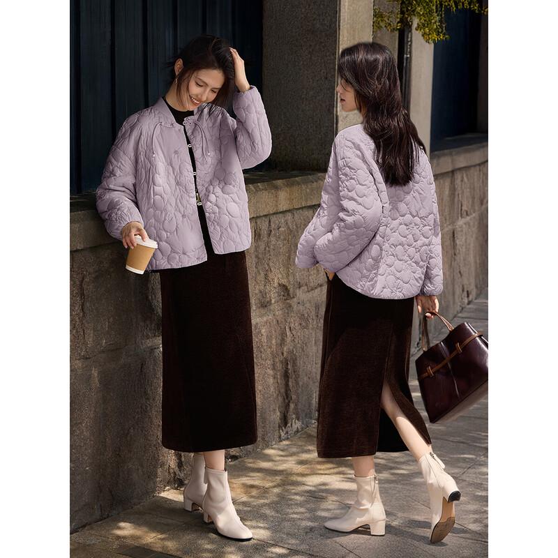 XWI Women's New Chinese Style Short Cotton Baseball Jacket