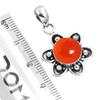 925 Sterling Silver Pendant Women Gemstone Handmade Jewelry Mothers' Day Gift Amber Amethyst Black Onyx Carnelian Garnet Quartz Green Onyx Gold Stone