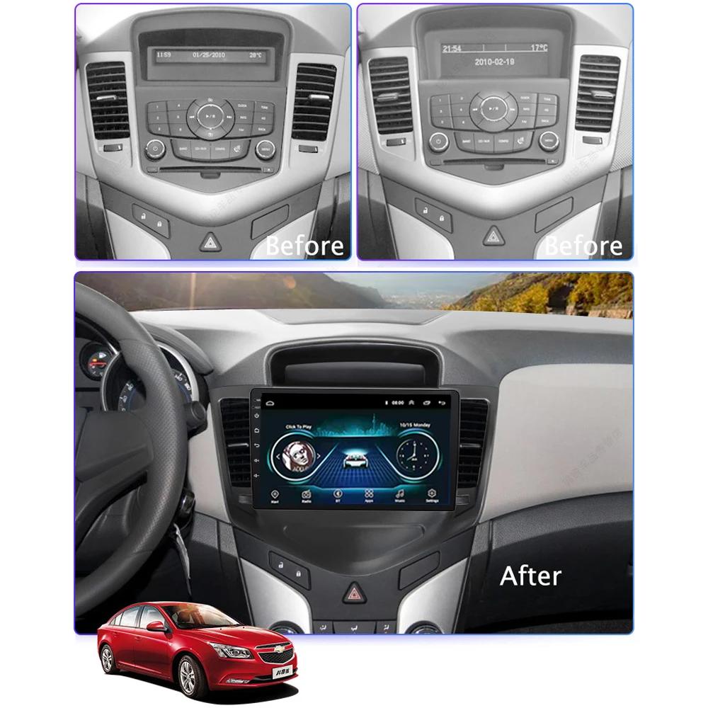 For Chevrolet Cruze J300 2008 - 2015 Car Radio Multimedia Video Player Navigation Stereo GPS Android 10 No 2din 2 Din  Head Unit