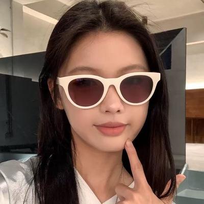 Sunglasses Women'S High-End Face-Showing Small Sunglasses Men'S Anti-Ultraviolet Polarized Sunglasses