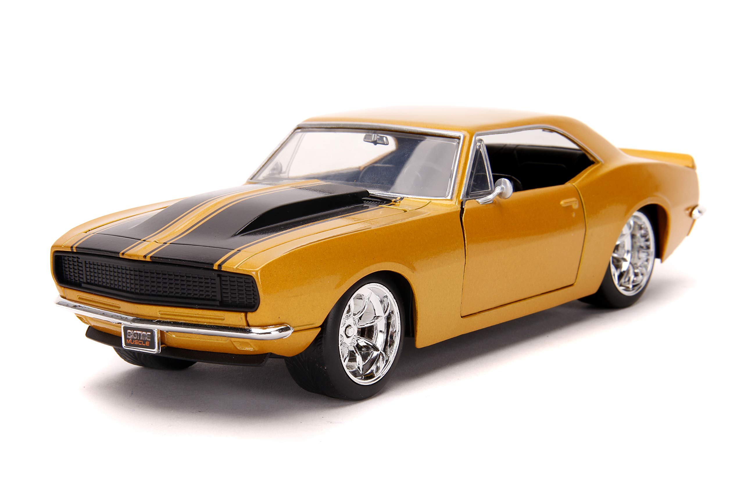

JADA TOYS Mini Car Size 1967 Chevy CAMARO GOLD 26085 1/24 золотий
