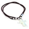 New Style Necklace 66 Cm with Cross Agate Pendant Charms for Elegant Women Wedding Clothes Jewelry