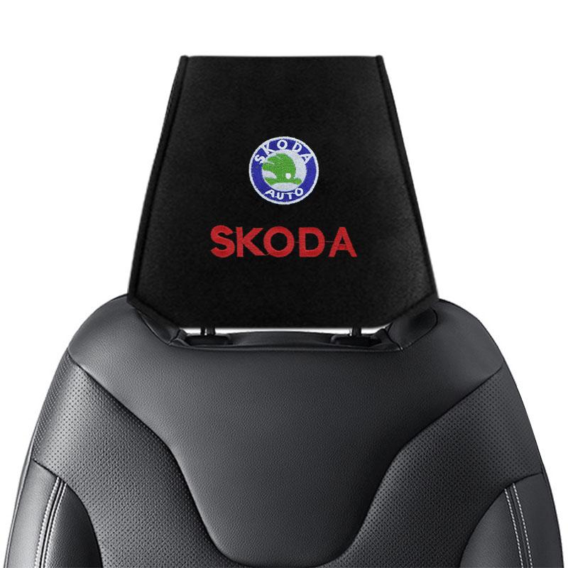 1 dona Avtomobil oʻrindiq orqa bosh suyanchiq yostigʻi chang oʻtkazmaydigan qopqogʻi Skoda Octavia 1 2 3 A4 A5 MK2 Fabia Kamiq Kapoq Kodiaq Rapid SCALA uchun
