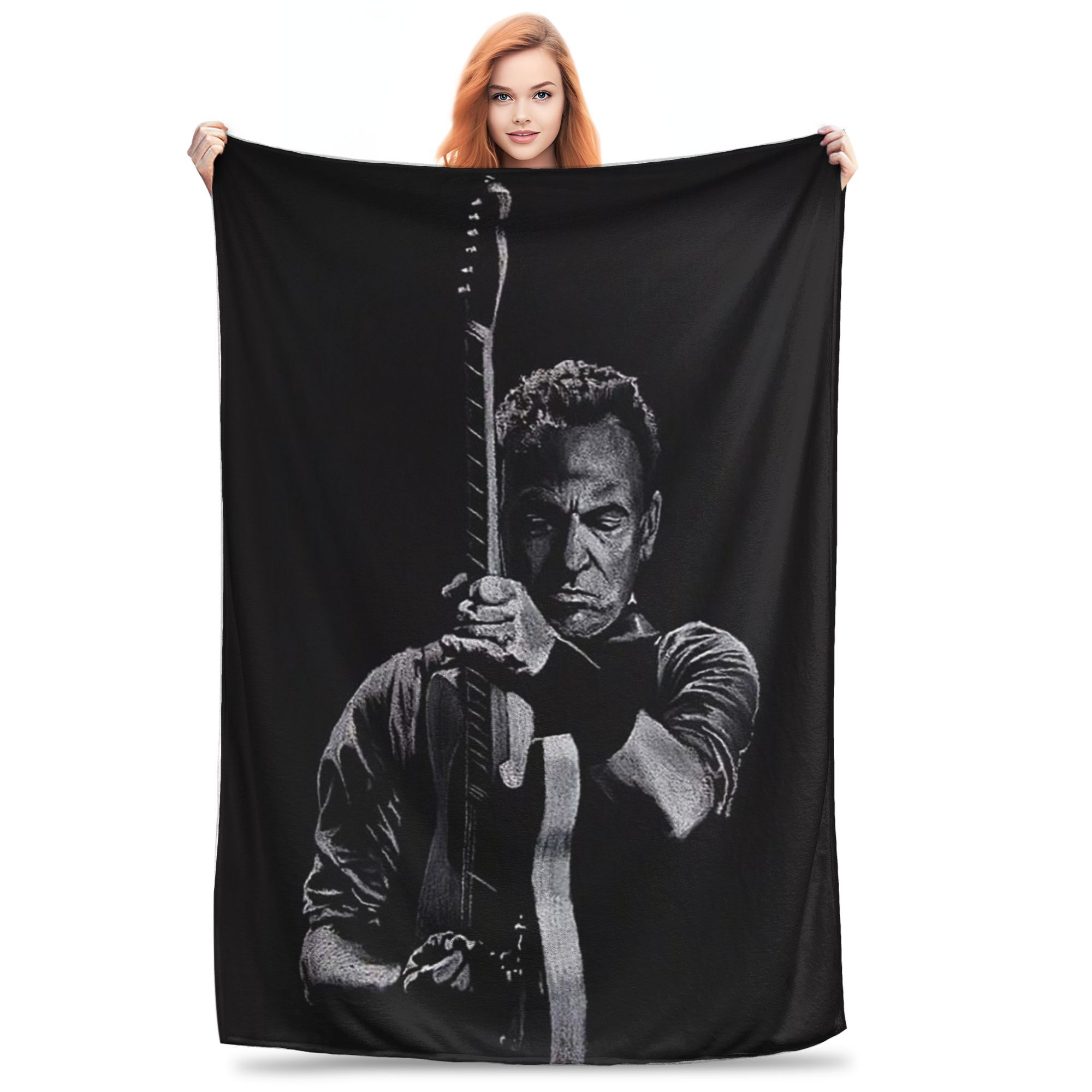 

Bruce Springsteen 2024 World Tour Rock Music Blankets Lightweight Flannel Sofa Throw Blanket for Couch Bedding Throws Bedspread 50x60in