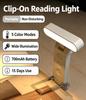 LED Book Clip Light Jost Foldable Portable Rechargeable