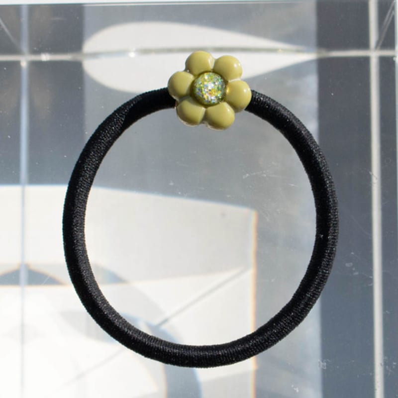 luvinball Daisy & Snowball Hair Tie