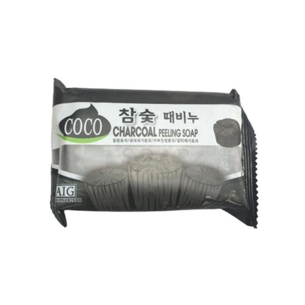 

[OF4MN139] Facial Body Peeling Exfoliating Face Wash Charcoal Soap (12125142)