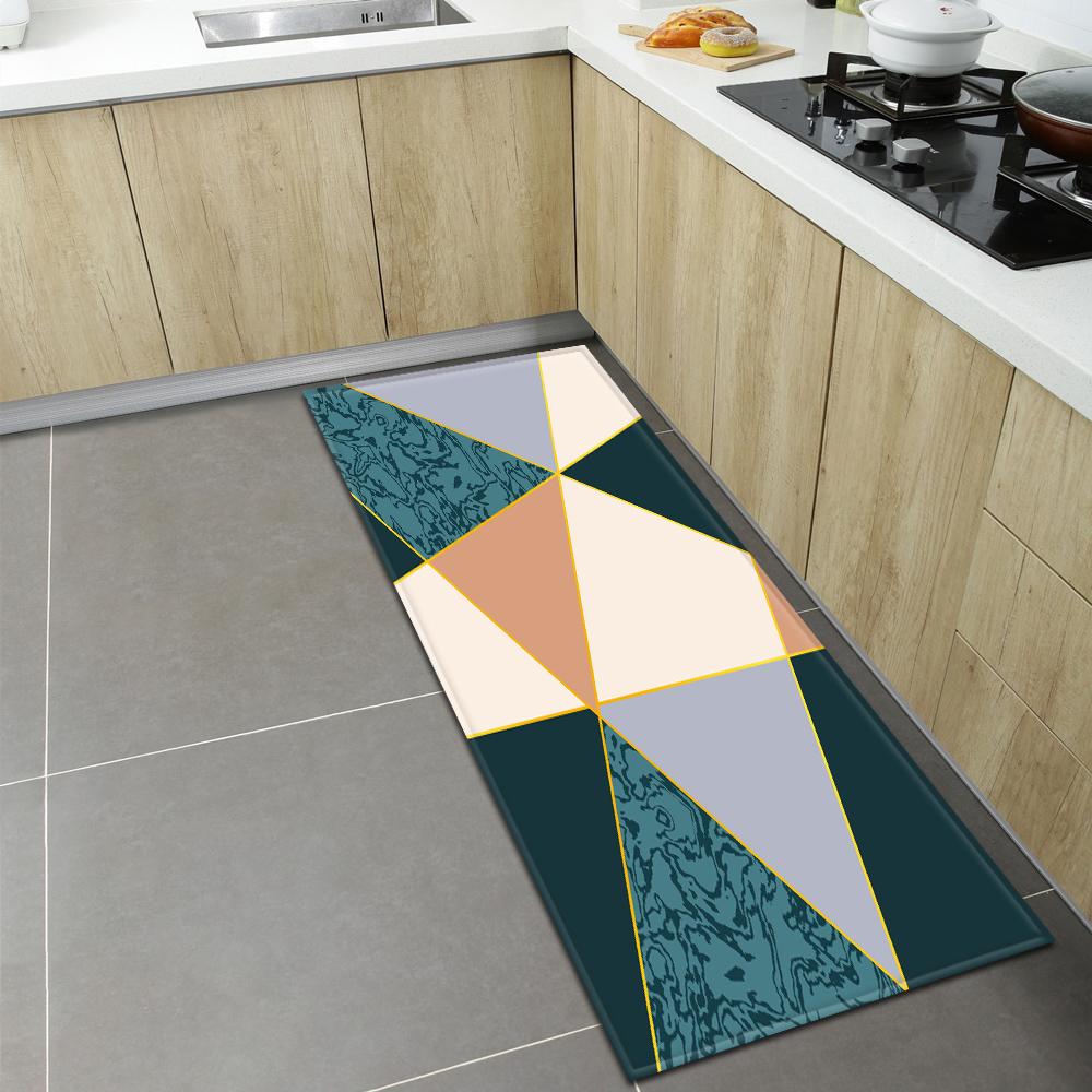 Bedroom Bedside Living Room Carpet Porch Balcony Bathroom Non-slip Floor Mat Nordic Kitchen Rug Home Porch Door Mat