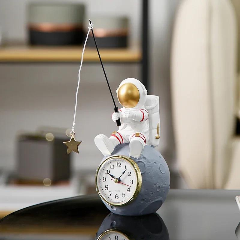Dekoracja Domu Skarbonka Kreatywna Żywica Dziecięca skarbonka Prezent Urodzinowy astronauta Pudełko na Monety Dziecięcy Bank Pieniędzy Dekoracja Biurka Ozdoby