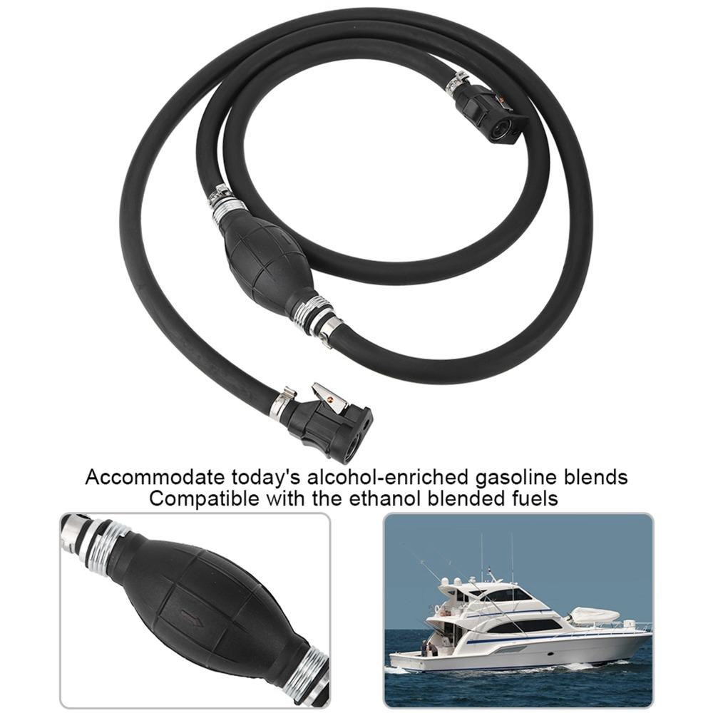 Primer Bulb Primer Bulb Assembly Gas Line Connector Fuel Hose Assembly For Marine Use