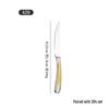 Cross 304 Stainless Steel Star Diamond Tableware Set: Steak Knife, Fork, Spoon, and Teaspoon for Home and Hotel Use