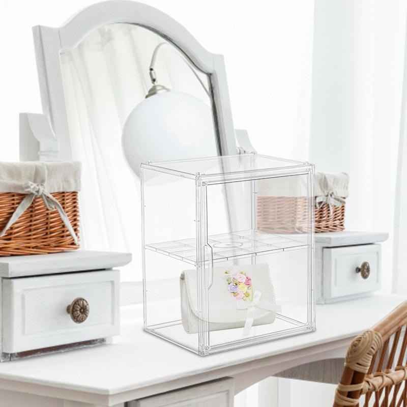 Clear Storage Box Lidded Plastic Box For Trifles Parts Tools Box Jewelry Display Case Beads Container Cosmetics Organizer Bins