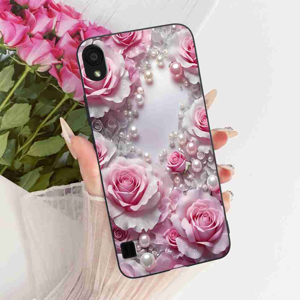 For ZTE Blade A5 2019 5.45" Case Luxury Design Popular Silicone TPU Black Cover Coque For ZTE Blade a5 A 5 2019 Phone Cases