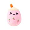 Fruit Bubble Tea Plush Keychain - Cute Gift Doll for Claw Machines & Weddings