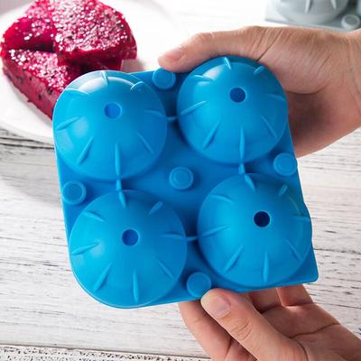 Silicone 4-Cavity Ice Ball Mold