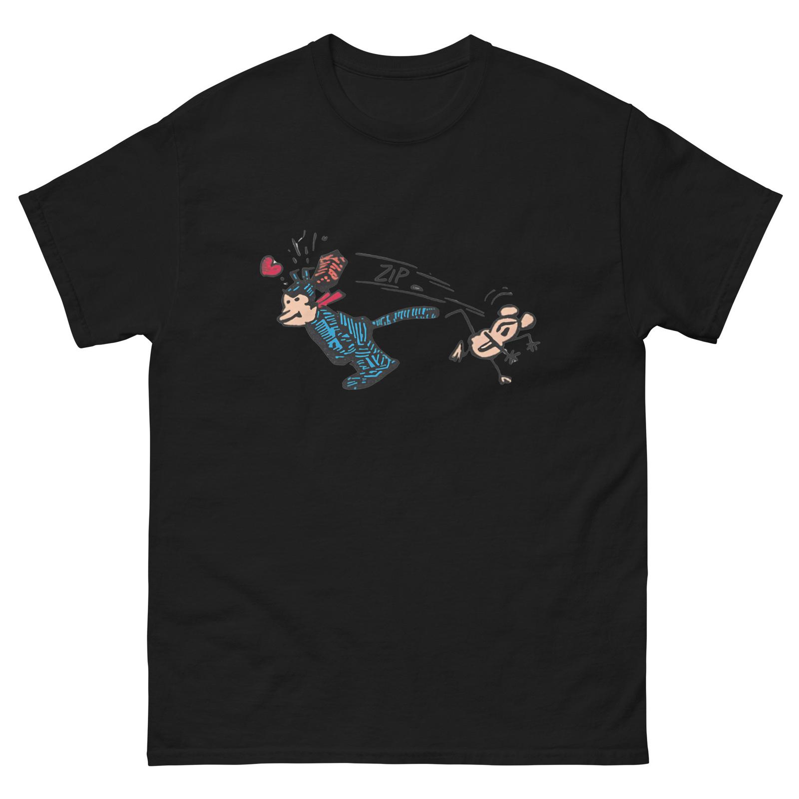 Krazy & Ignatz T Shirt | Classic Comic Strip Art | Vintage Cartoon Tee S разноцветный
